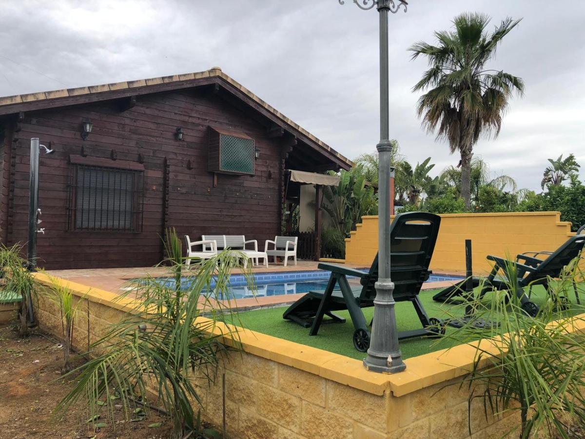 Casa De Madera El Oasis El Palomar Villa Sevilla Exteriör bild